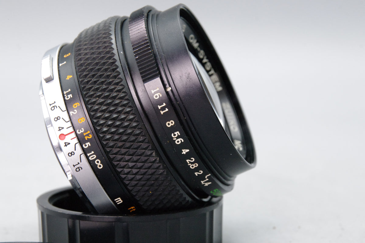 Olympus OM Zuiko Auto‑S 50mm f1.4 Lens Olympus OM Mount Fast Prime - Serviced