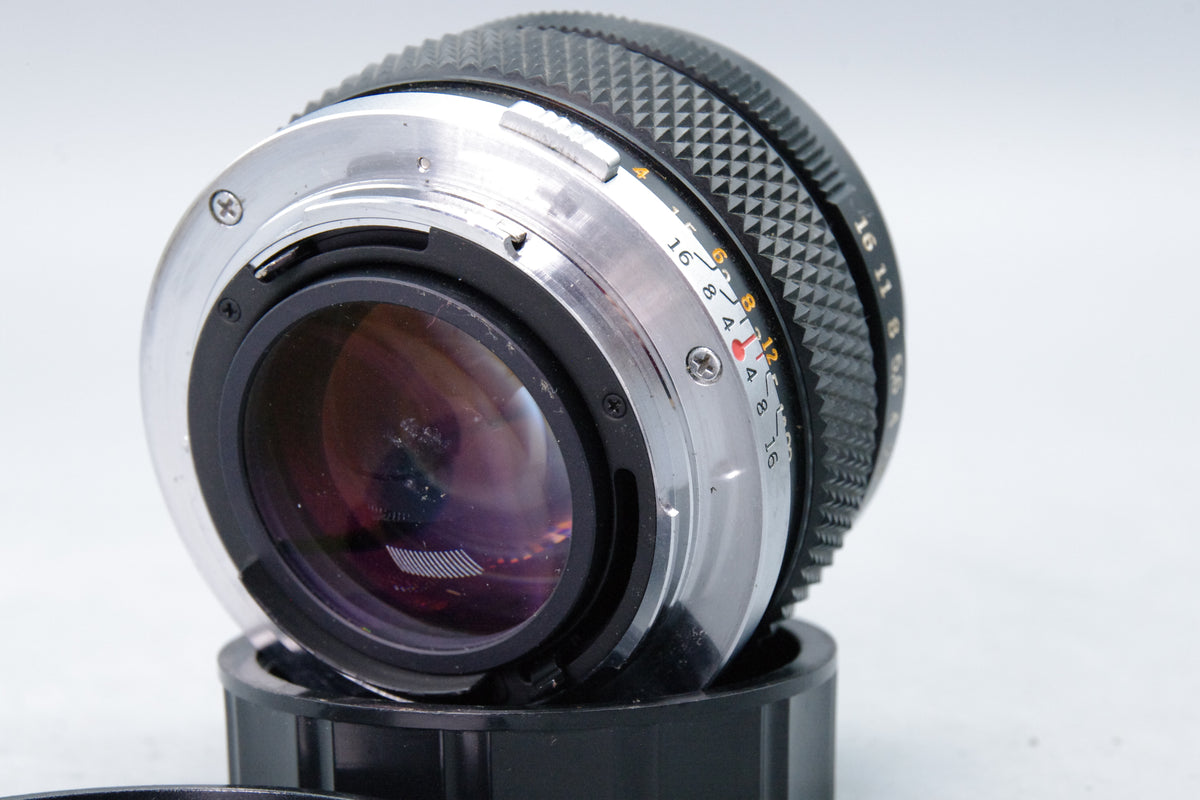 Olympus OM Zuiko Auto‑S 50mm f1.4 Lens Olympus OM Mount Fast Prime - Serviced
