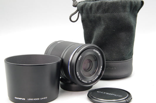 Olympus M.Zuiko Digital 40-150mm F/4-5.6 R ED MSC M4/3 lens - EXC - Tested