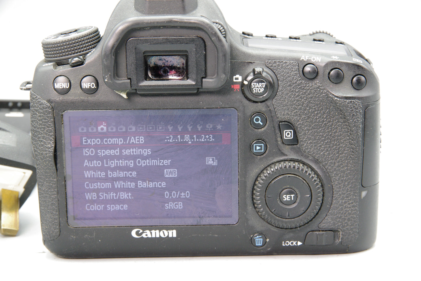 Canon EOS 6D Full Frame DSLR with Battery/Charger Tested and Working