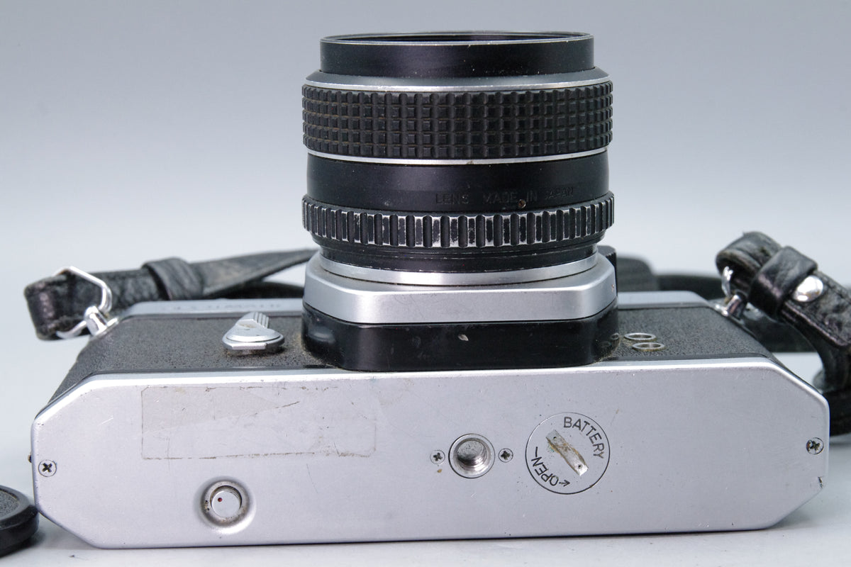 Asahi Pentax Spotmatic SP II + SMC Takumar 55mm f/2 – Tested Working – VGC