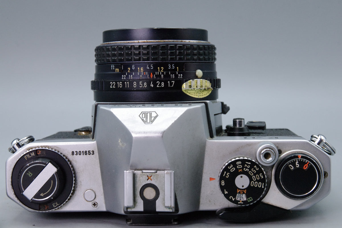 Asahi Pentax KM 35mm SLR Camera with SMC Pentax-M 50mm f1.7 Lens Tested