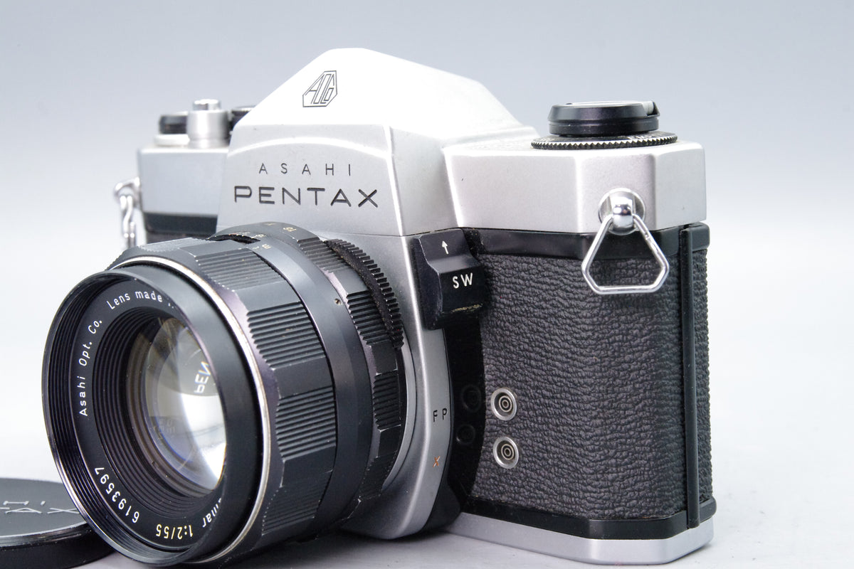 Asahi Pentax Spotmatic SP 500 35mm SLR Camera Super-Takumar 55mm f2 Lens Tested
