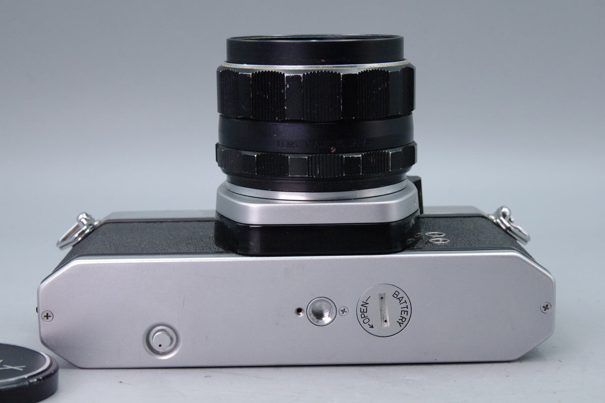 Asahi Pentax Spotmatic SP 500 35mm SLR Camera Super-Takumar 55mm f2 Lens Tested
