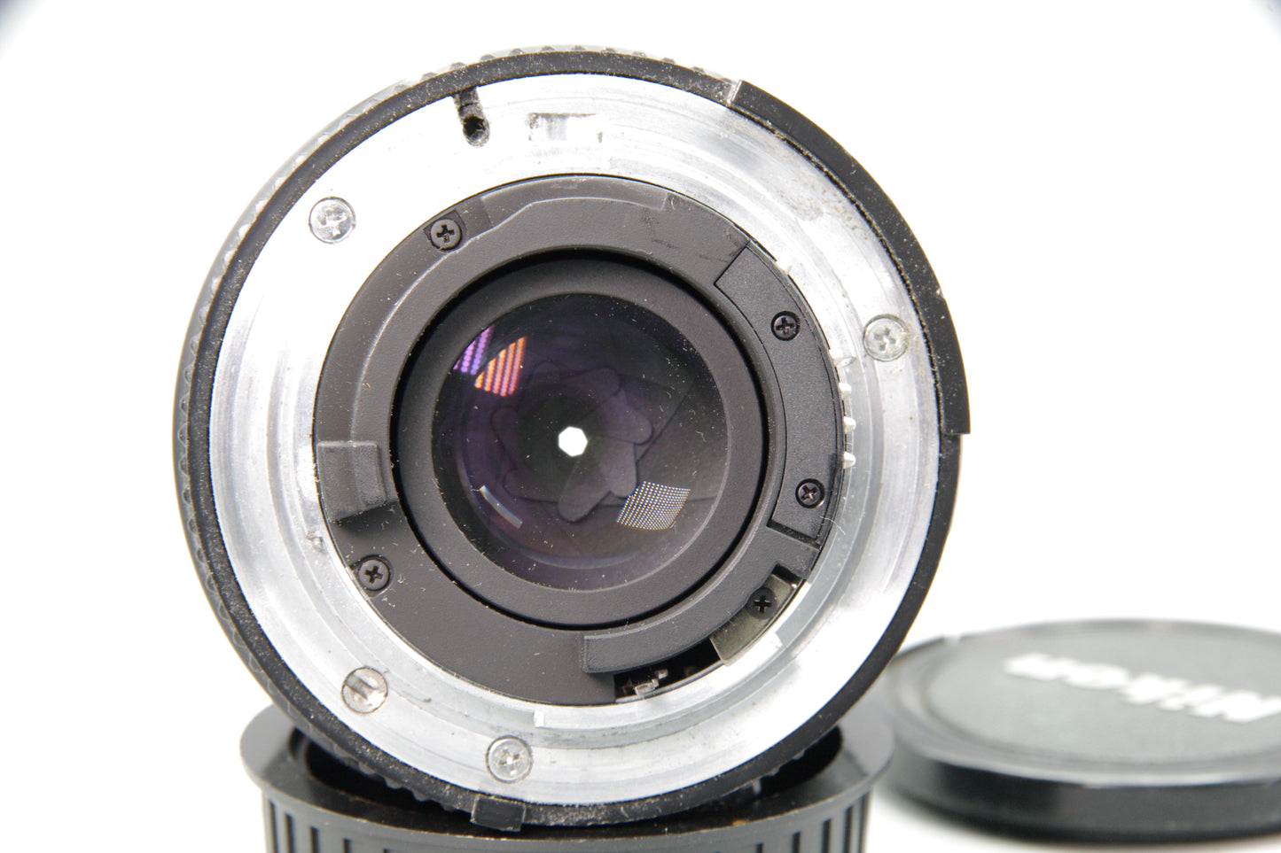 Nikon AF Nikkor 50mm f/1.8 Lens – AF – Fast Prime – Excellent – Both Caps