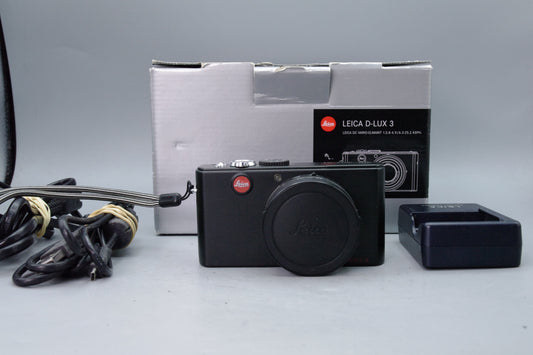 Leica D‑Lux 3 10.1MP Digital Compact Camera – Excellent – Tested – Boxed