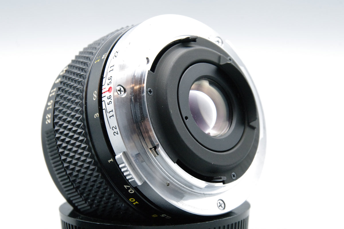 Olympus OM Zuiko Auto‑Macro 50mm f3.5 Lens – Olympus OM Mount – Excellent