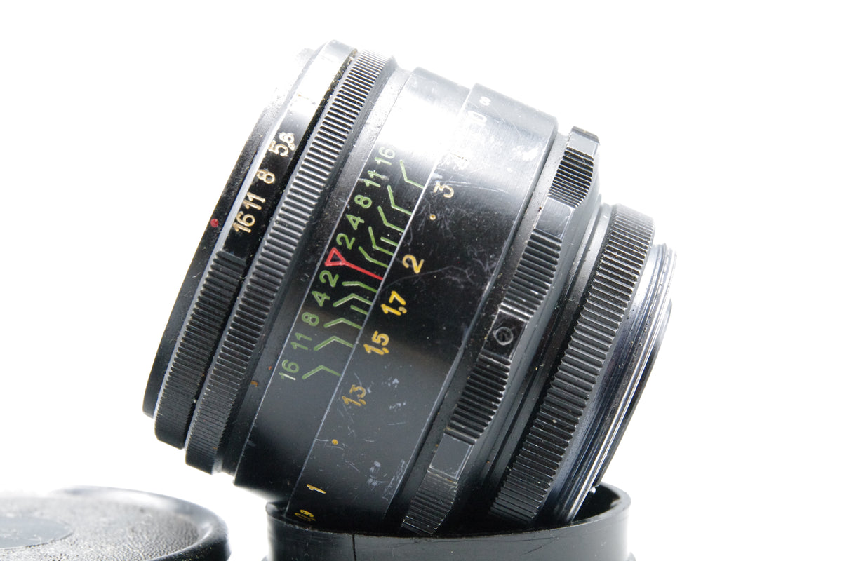 Helios‑44‑2 58mm f/2 M42 Lens – Swirly Bokeh – Declicked VGC
