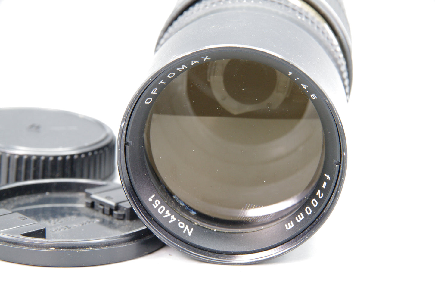 Optomax 200mm F4.5 Telephoto Lens  M42 Mount  Vintage Excellent Condition