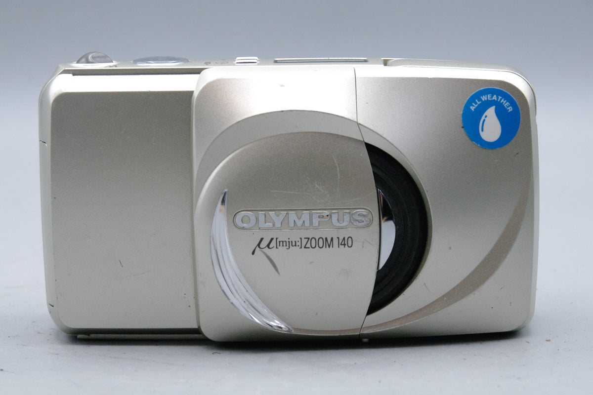 Olympus mju Zoom 140 35mm Point and Shoot Film Camera All Weather&nbsp; Tested
