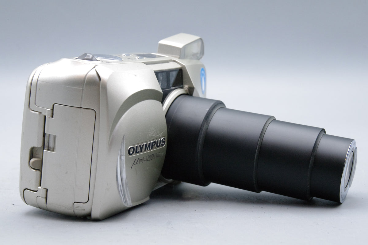 Olympus mju Zoom 140 35mm Point and Shoot Film Camera All Weather&nbsp; Tested
