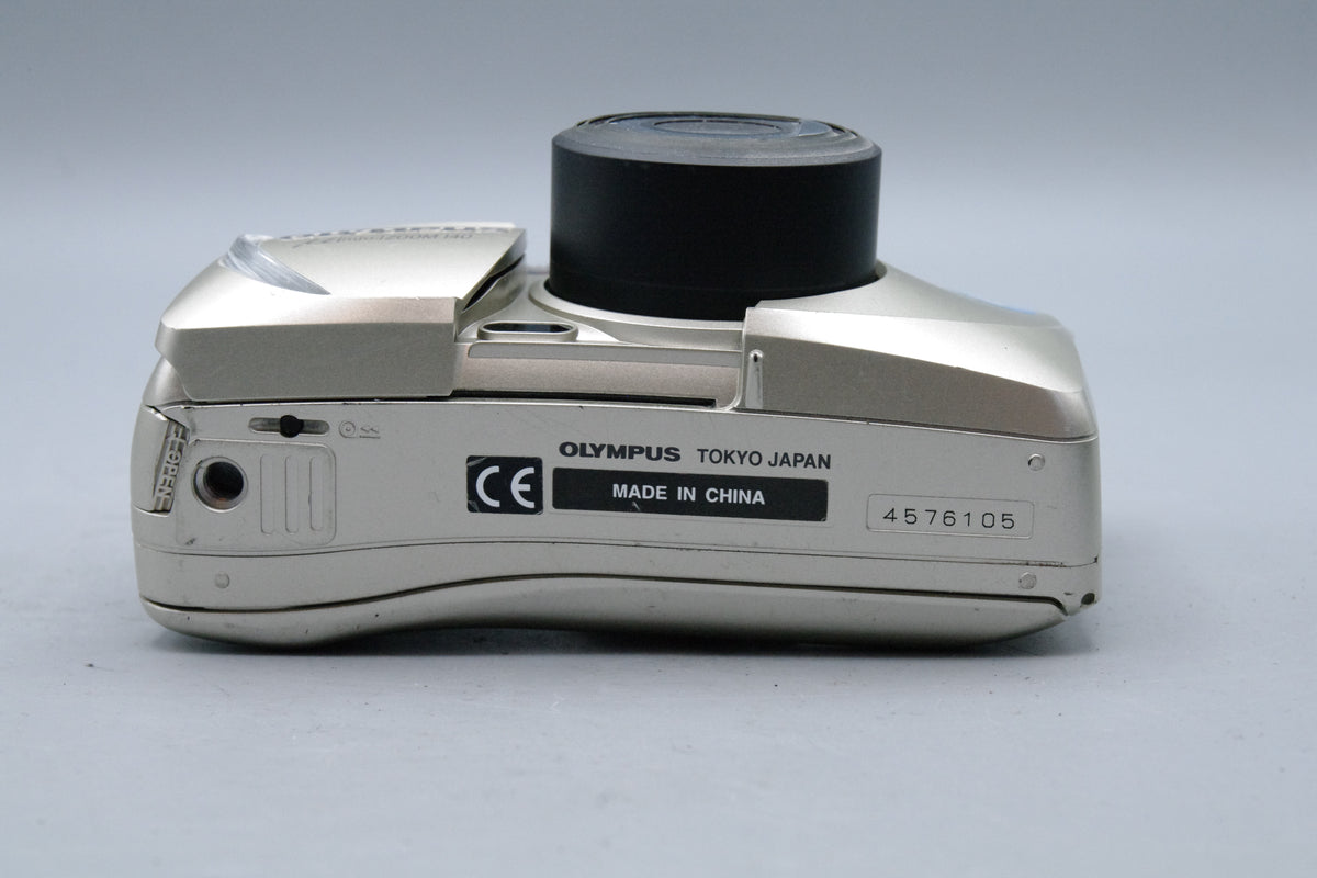 Olympus mju Zoom 140 35mm Point and Shoot Film Camera All Weather&nbsp; Tested