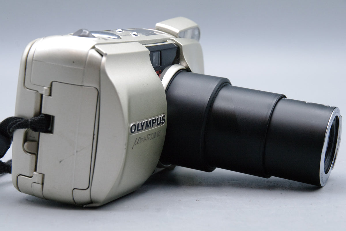 Olympus MJU Zoom 105 Champagne Colour 35mm Film Camera