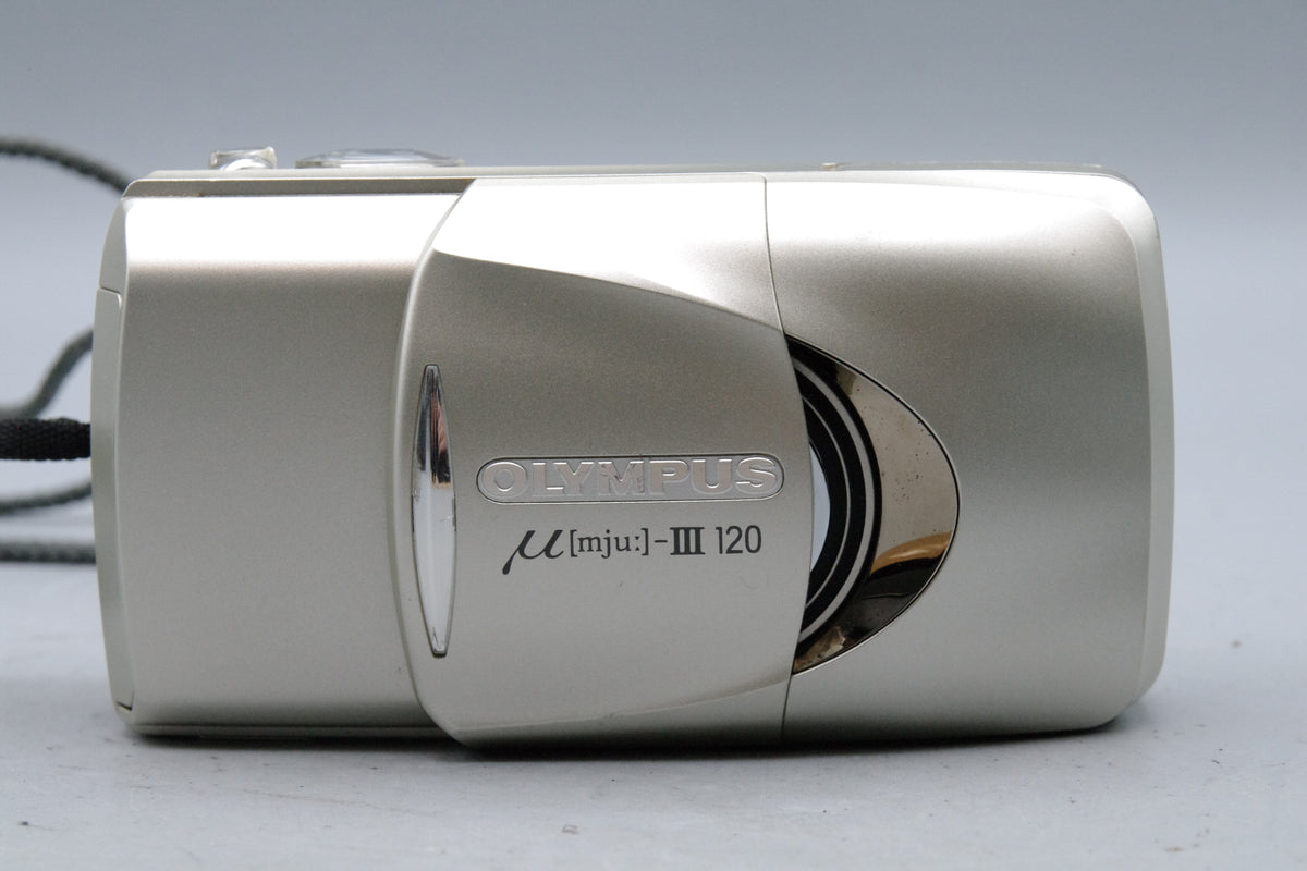 Olympus MJU III Zoom 120 35mm Film Camera – All Weather - Excellent