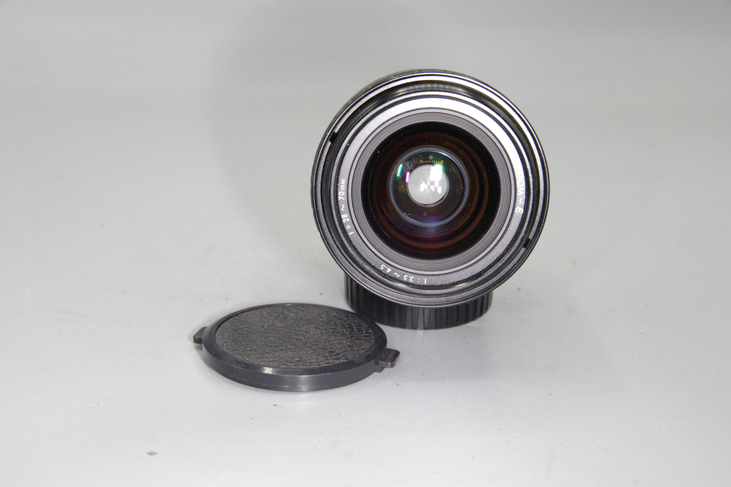 Sigma 28–70mm f/3.5–4.5 Zoom Lens – Minolta MD Mount – Clean – Vintage