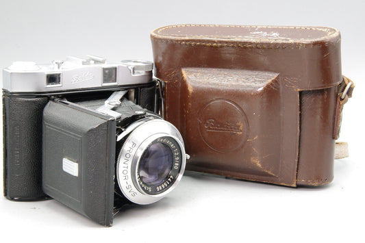 Balda Super Baldalux 35mm Folding Camera Baltar 50mm f/2.9 Very Good