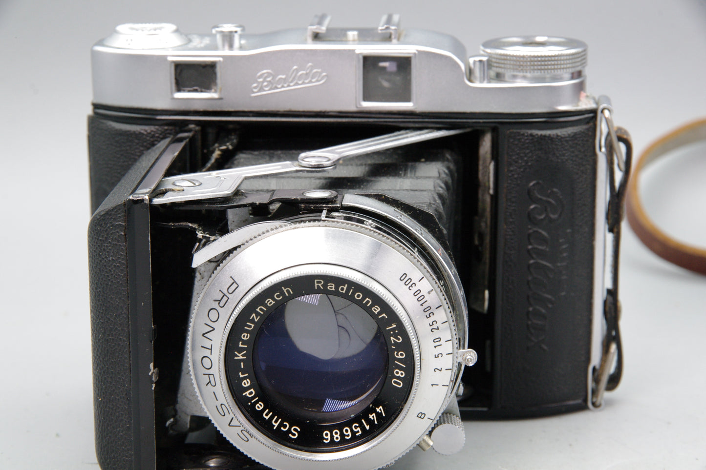 Balda Super Baldalux 35mm Folding Camera Baltar 50mm f/2.9 Very Good