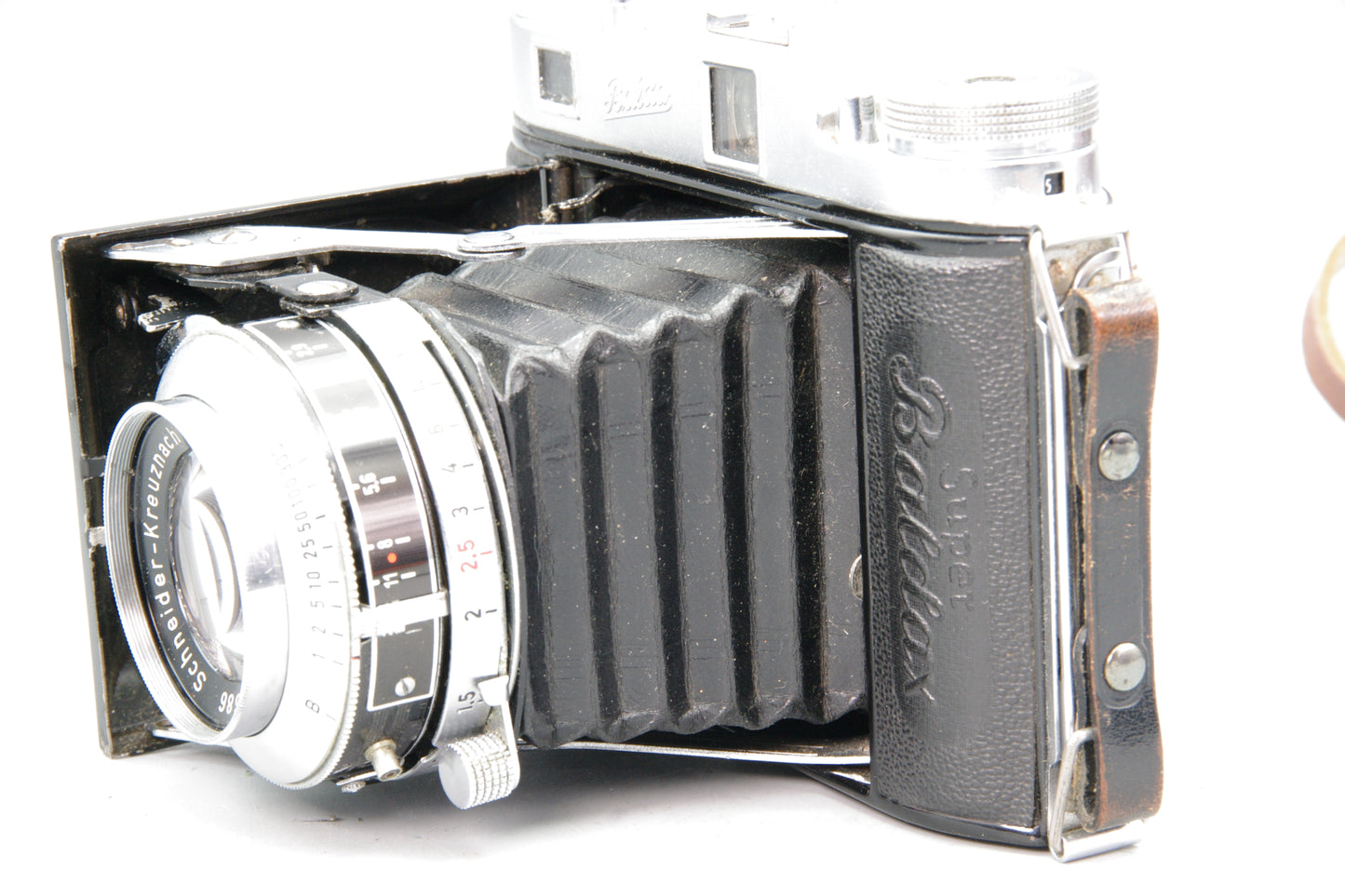 Balda Super Baldalux 35mm Folding Camera Baltar 50mm f/2.9 Very Good