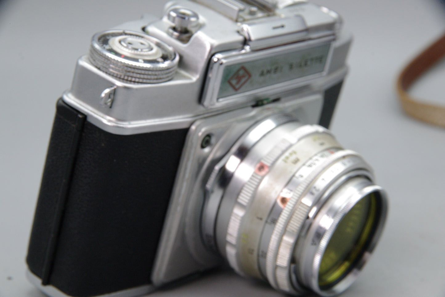 Agfa Ambi Silette 35mm Rangefinder Camera with Case Very Good Condition