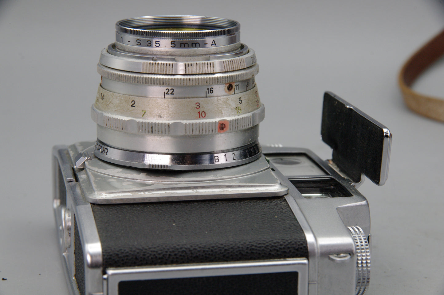 Agfa Ambi Silette 35mm Rangefinder Camera with Case Very Good Condition