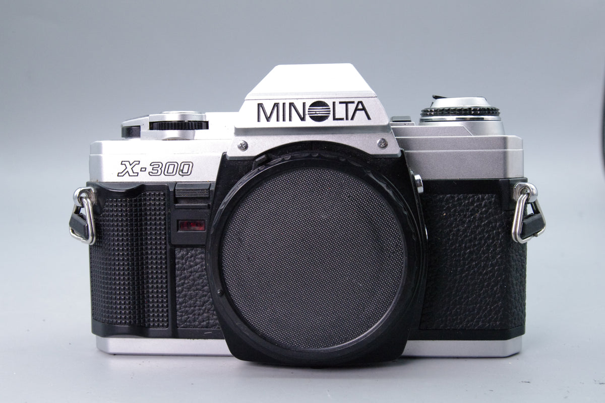 Minolta X‑300 35mm SLR Body – Tested – Clean – Excellent