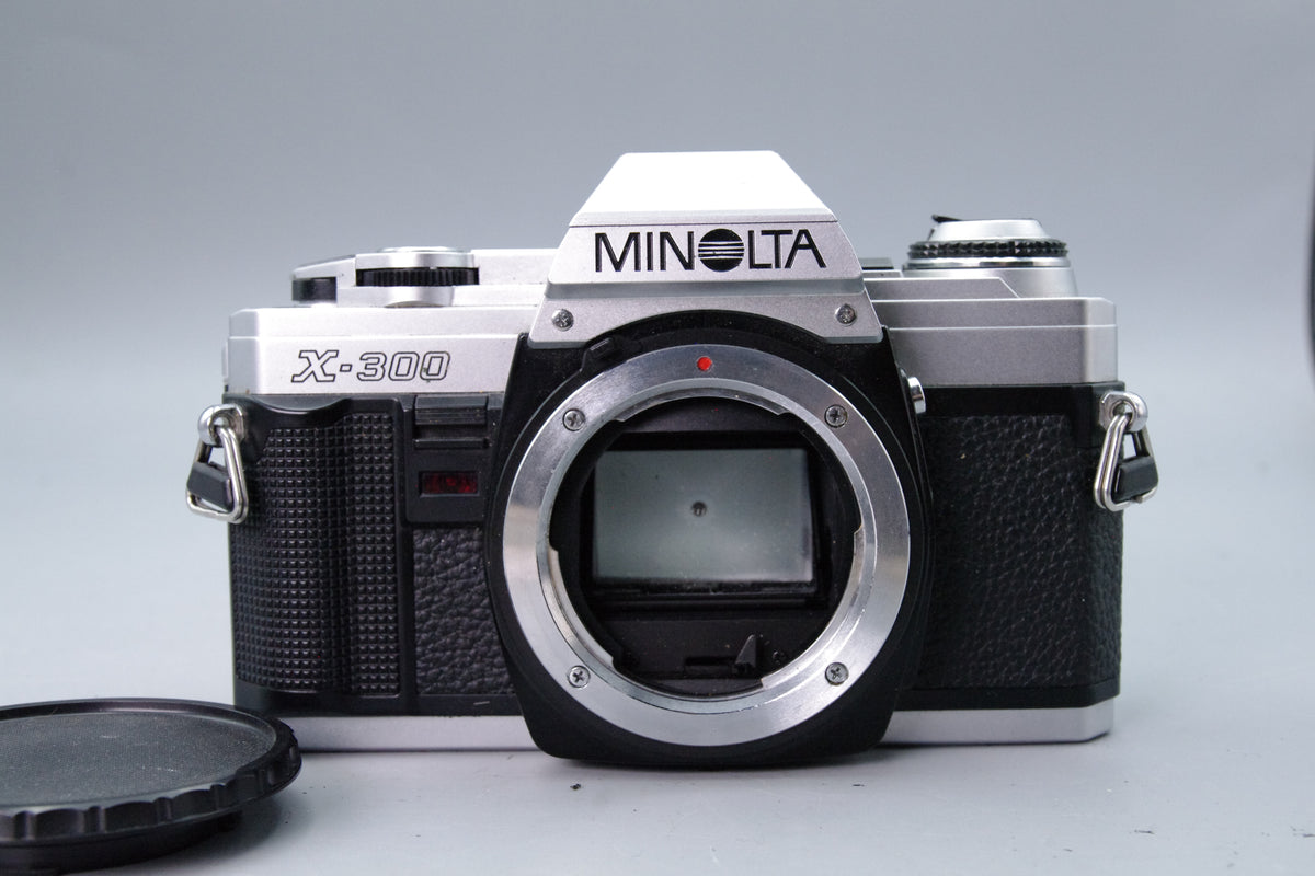 Minolta X‑300 35mm SLR Body – Tested – Clean – Excellent
