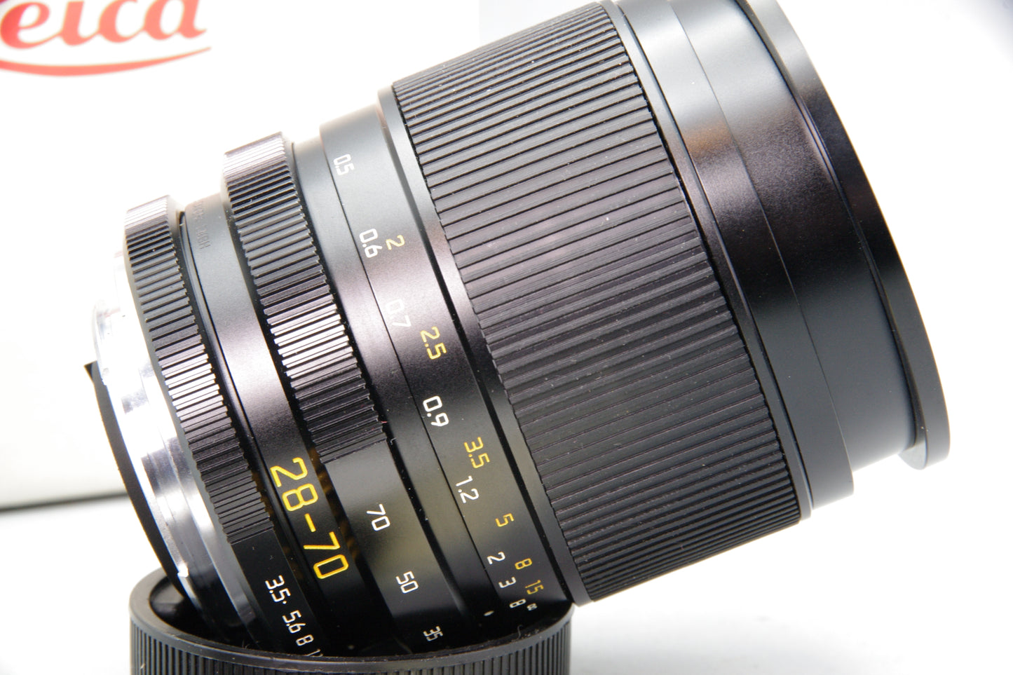 Leitz Vario‑Elmar‑R 28‑70mm f/3.5‑4.5 3CAM Leica R Lens Mint Boxed with Case