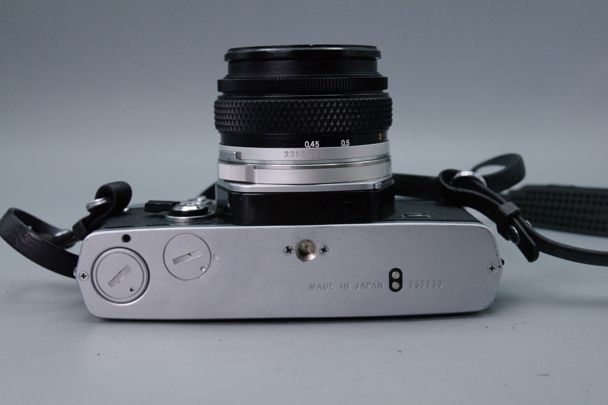 Olympus OM-2N 35mm SLR + Zuiko 50mm f/1.8 Lens – Tested