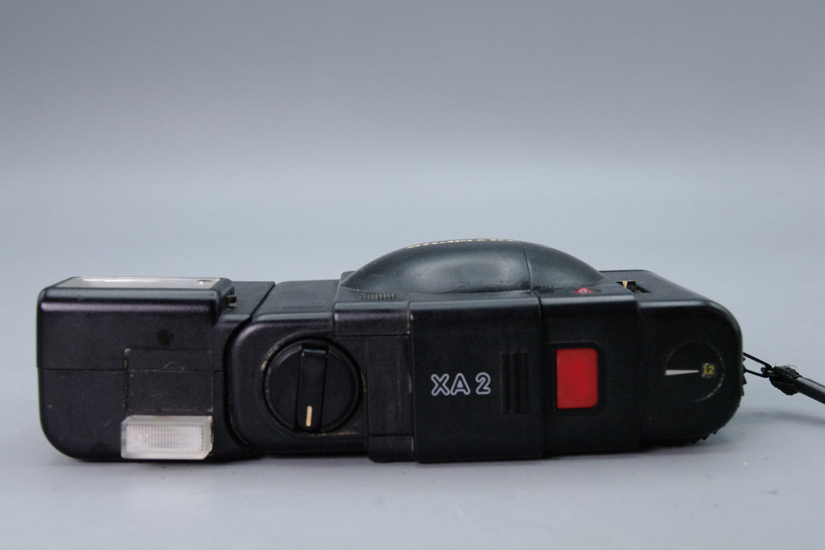 Olympus XA2 35mm Compact Film Camera with A11 Flash - Tested & Working