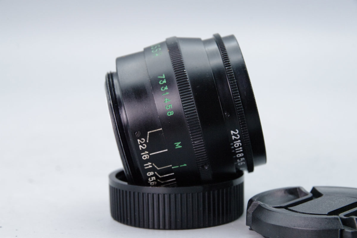 Jupiter-8 50mm f/2 Lens – M39 LTM – Soviet – Clean Optics