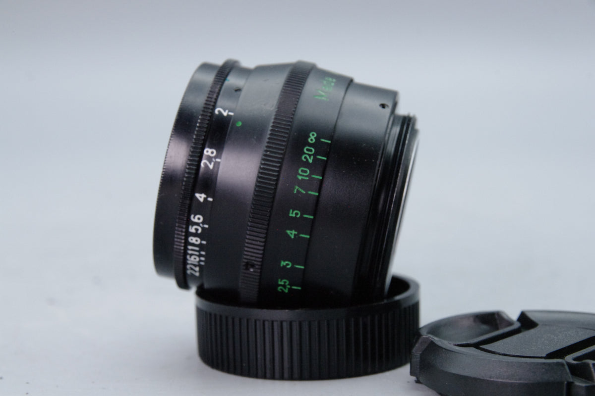 Jupiter-8 50mm f/2 Lens – M39 LTM – Soviet – Clean Optics