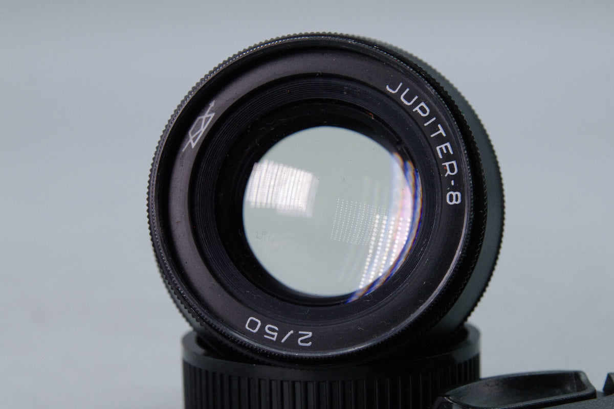 Jupiter-8 50mm f/2 Lens – M39 LTM – Soviet – Clean Optics