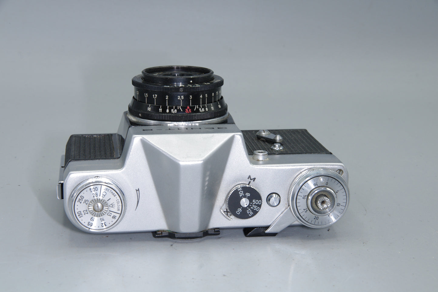 Zenit-B 35mm SLR Camera with Industar 50mm f/2 Lens M42 Soviet USSR