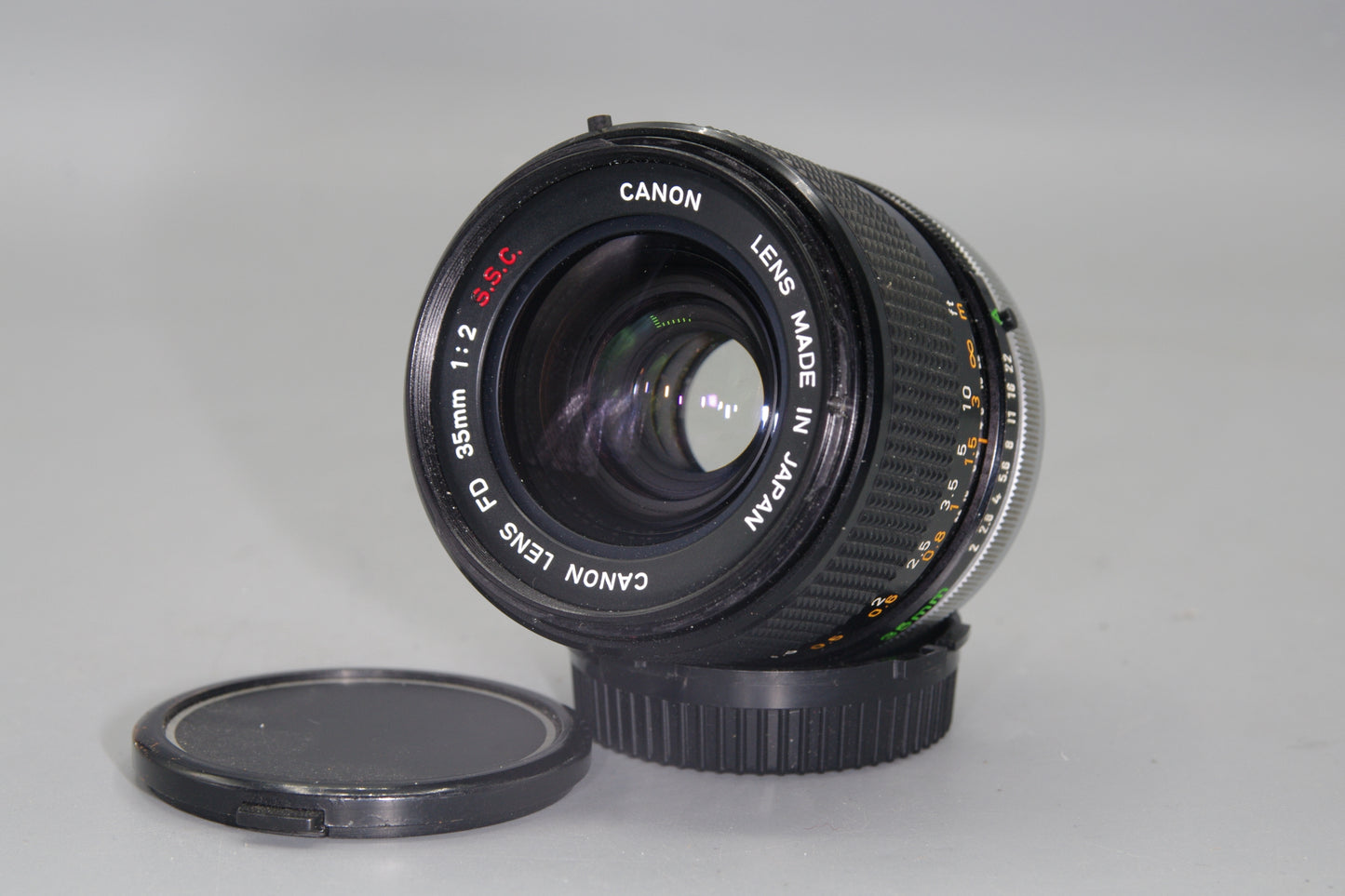 Canon FD 35mm F/2 SSC Lens - Excellent + Both Caps SERVICED