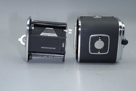 Hasselblad A12 Film Back – Matching Serials, V System, 120 Roll Film