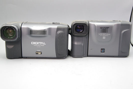 Untested Vintage Video Cameras in Good Cosmetic Condition - Untested