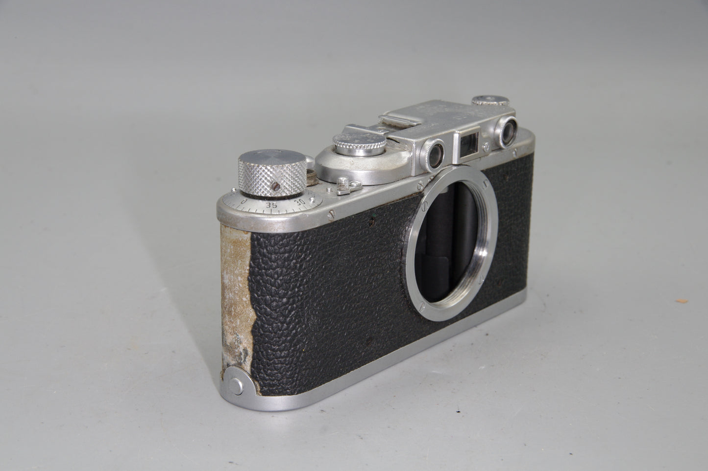 Leica II 35mm Rangefinder Camera 1932 Chrome Serial 78149 Vintage Tested