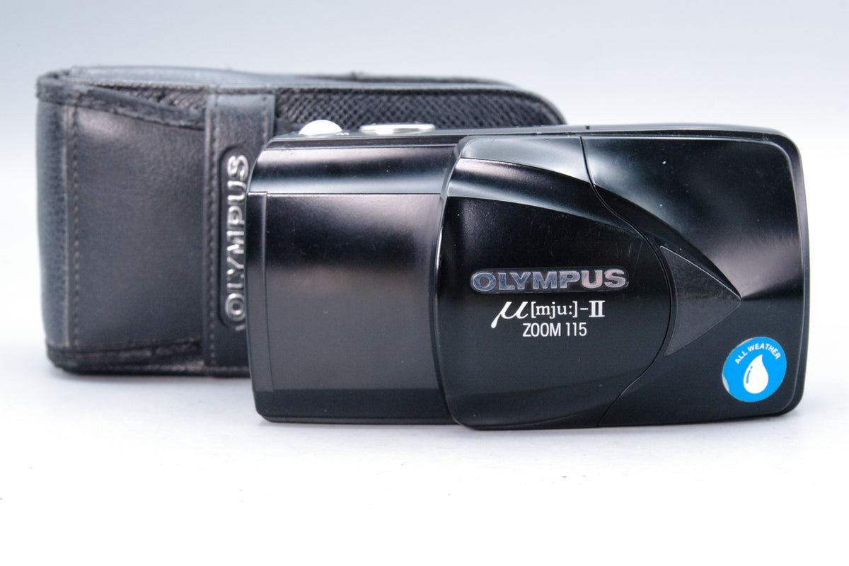 Olympus MJU II Zoom 115 35mm Film Camera with Case – Tested – VGC