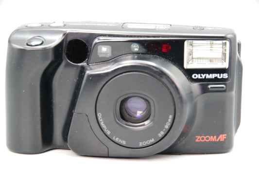 Olympus AZ‑230 Super Zoom 35mm Film Camera – Very Good Condition