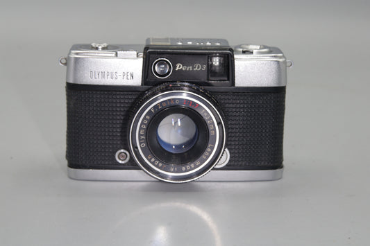 Olympus Pen D3 Half Frame Camera with 32mm F/1.7 Lens