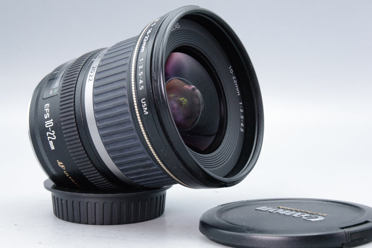 Canon EF‑S 10‑22mm f/3.5‑4.5 USM Lens  – Excellent Condition