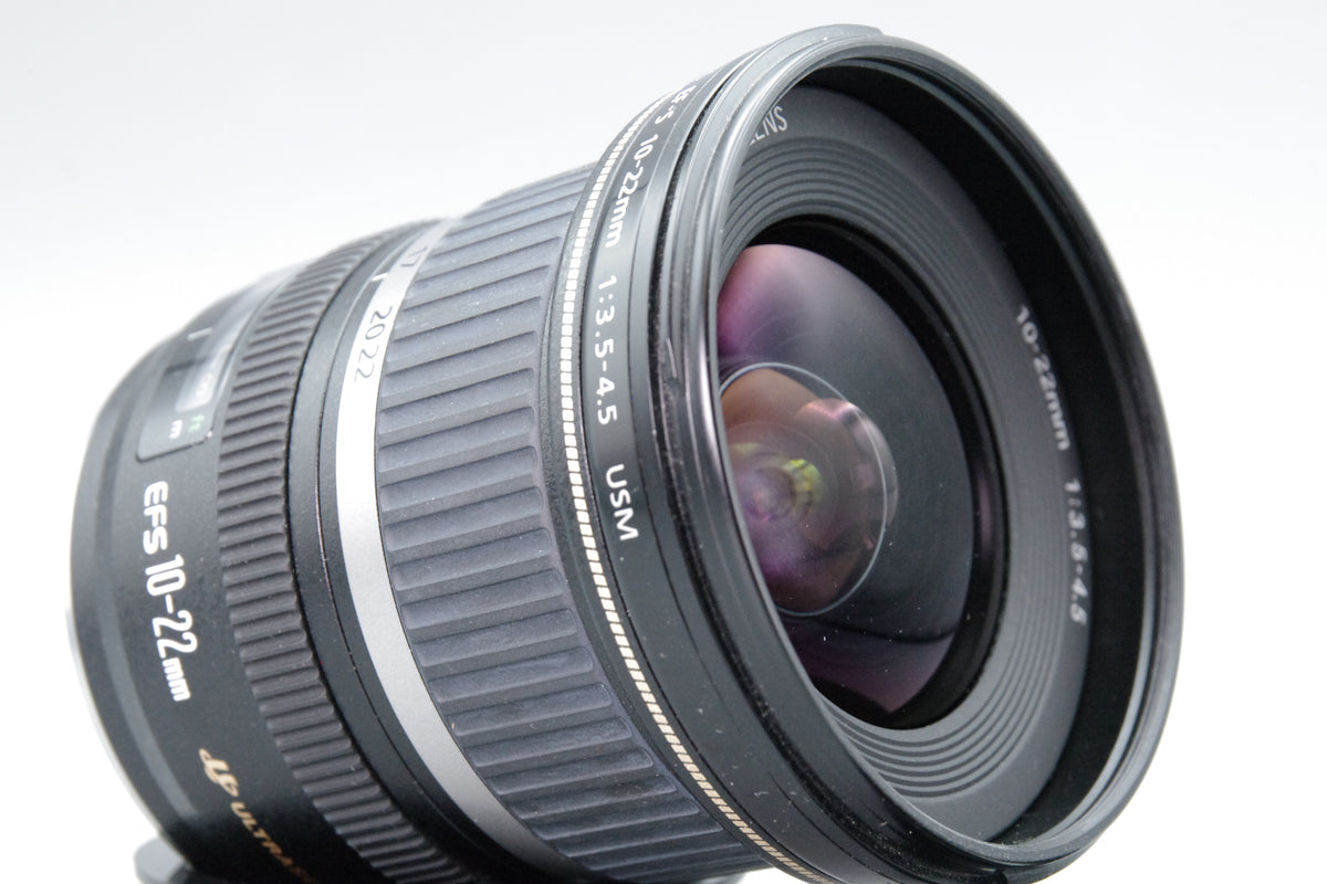 Canon EF‑S 10‑22mm f/3.5‑4.5 USM Lens  – Excellent Condition