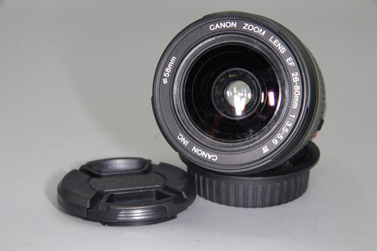 Canon EF 28–80mm f/3.5–5.6 IV USM Lens – Ultrasonic AF – With Caps