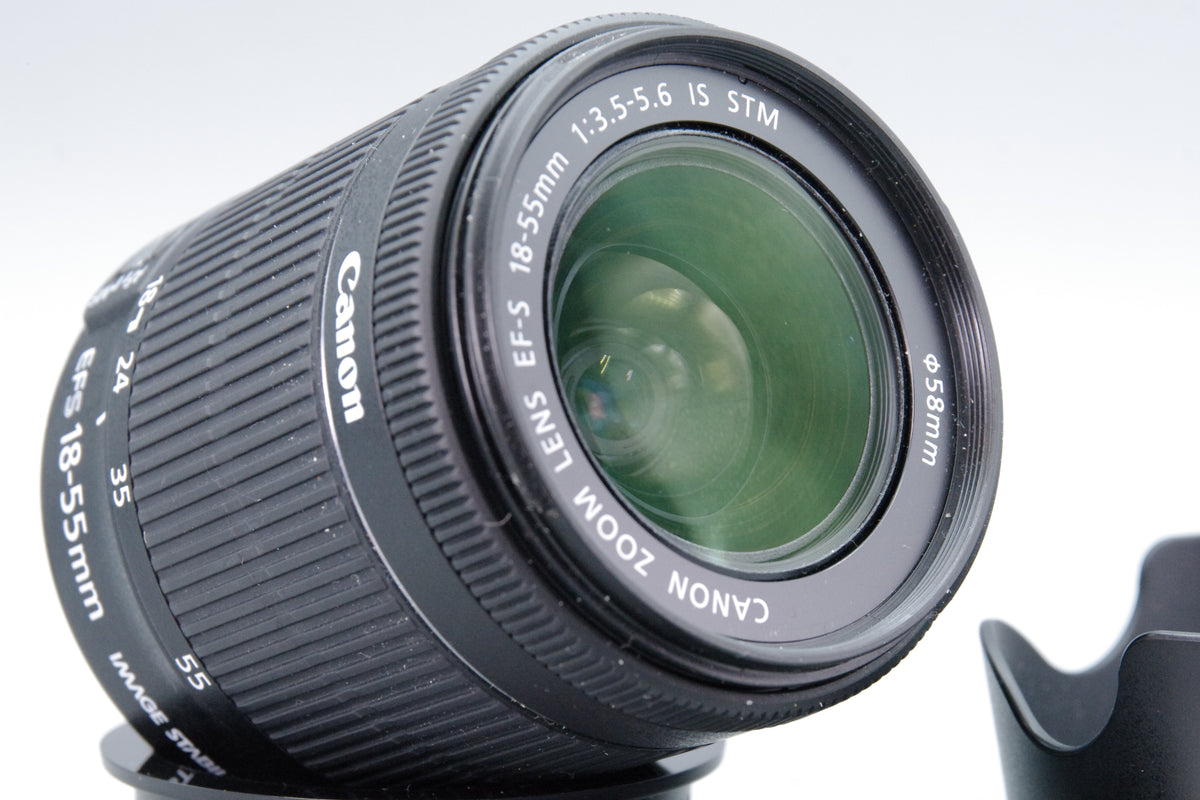 Canon EF-S 18-55mm f3.5-5.6 IS STM Zoom Lens Hood  Excellent Tested