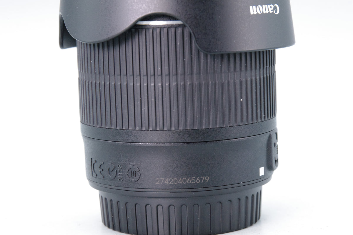 Canon EF-S 18-55mm f3.5-5.6 IS STM Zoom Lens Hood  Excellent Tested