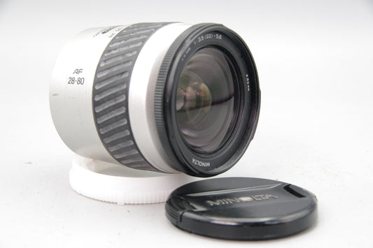 Minolta 28–80mm f/3.5–5.6 AF Zoom A‑Mount Lens – Very Good Condition
