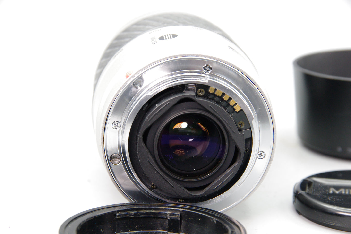 Minolta 75–300mm AF Zoom A‑Mount Lens with Hood – Very Good Condition