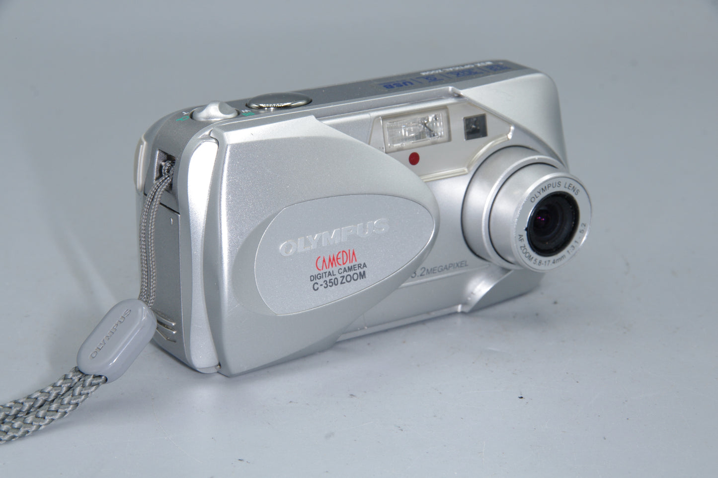 Olympus Camedia C-350 Zoom 3.2MP Digital Camera with 128Mb XD