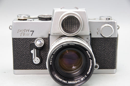 Petri Flex 7 SLR Camera with 55mm f/1.8 Lens