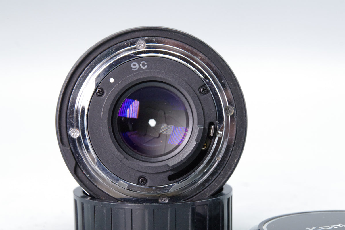 Konica Hexanon AR 40mm f1.8 Pancake Prime Lens Front Rear Caps Tested